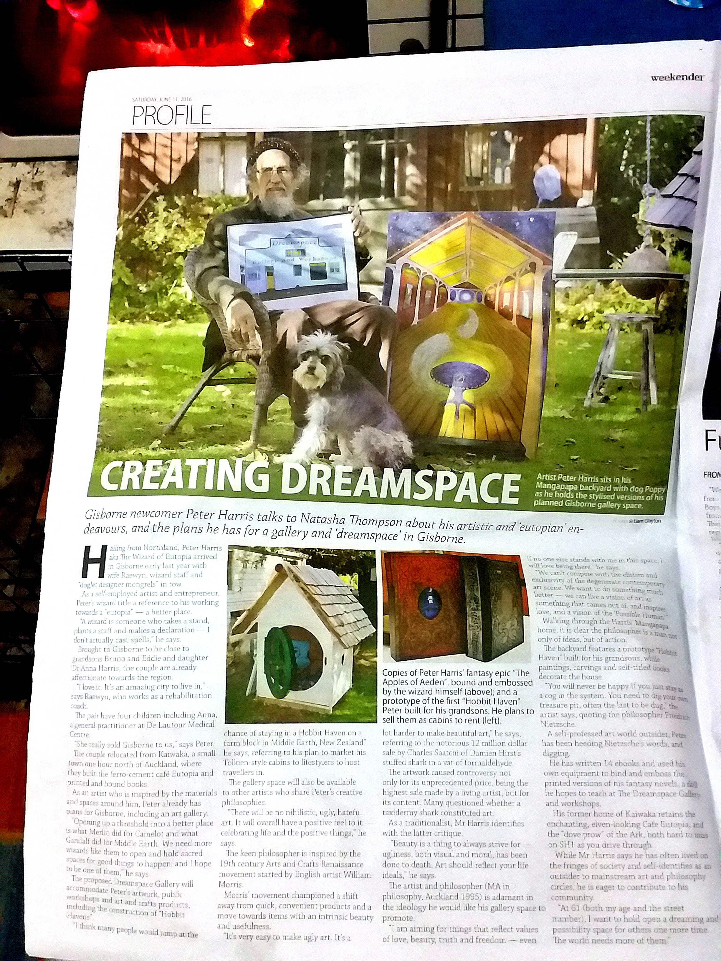 photo of my gisborne profile article REDUCED 11  june 2016